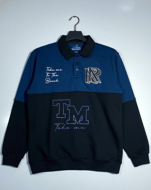 coastal polo sweat shirt