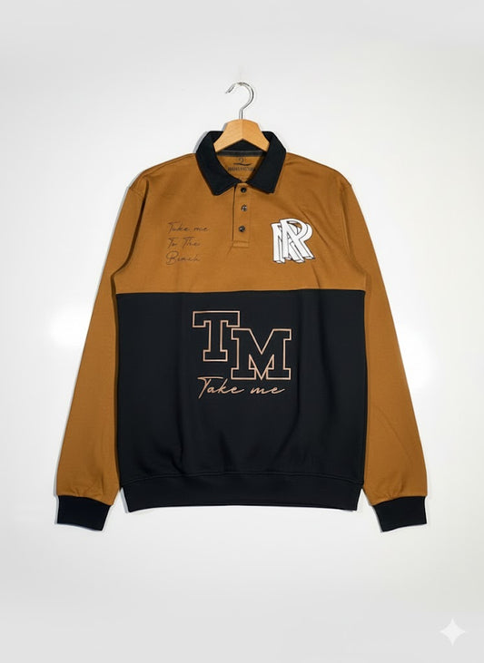 coastal polo sweat shirt