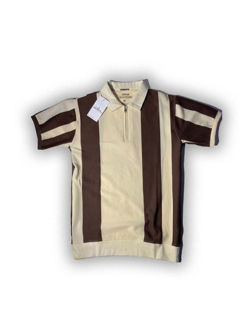Zipper polo shirt