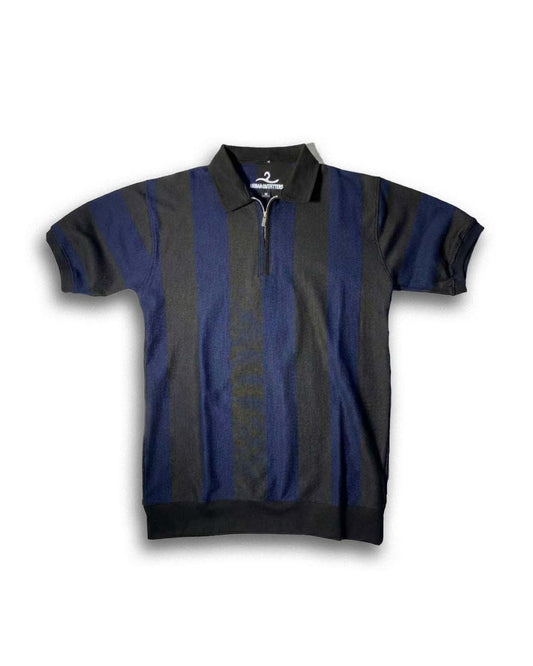 Zipper polo shirt