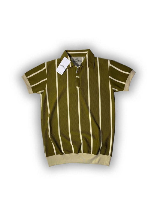 Zipper polo shirt