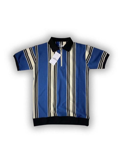 Zipper polo shirt