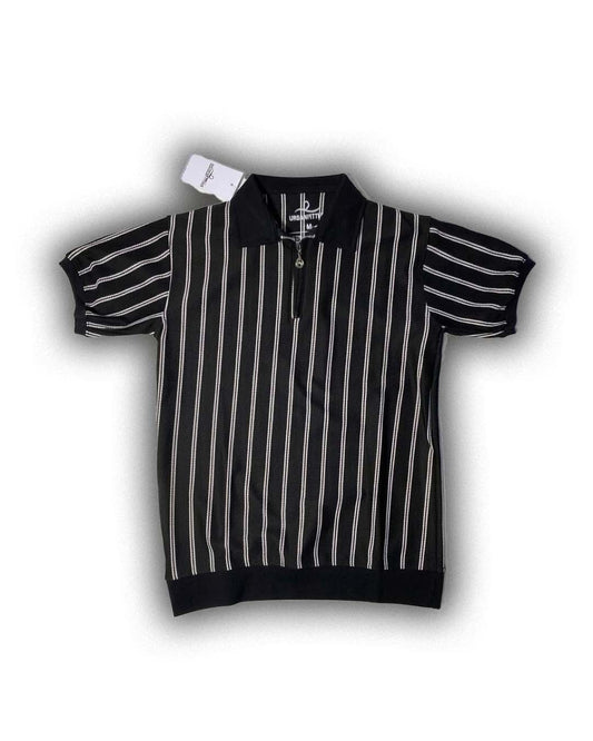 Zipper polo shirt