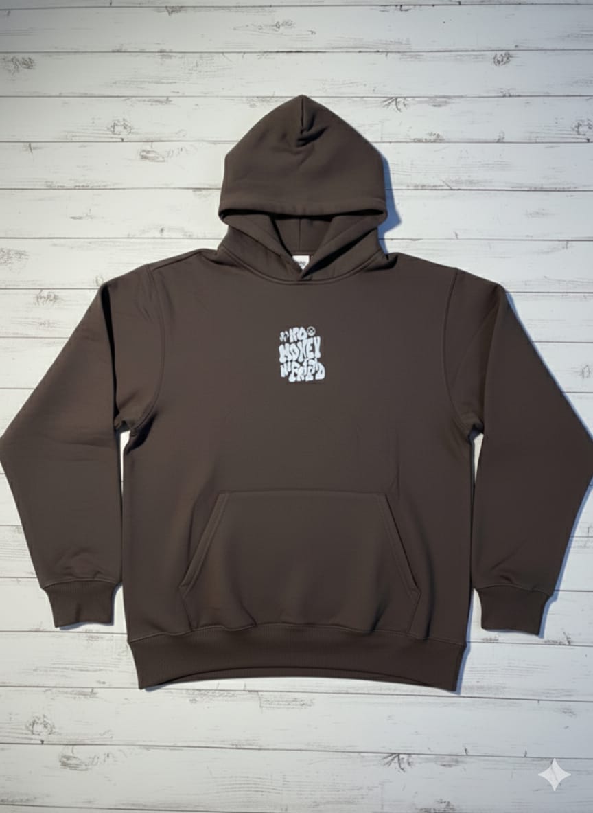 No money no friend hoodie