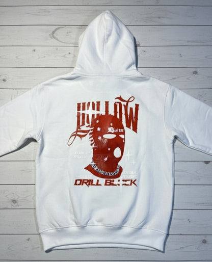 hollow mask hoodie