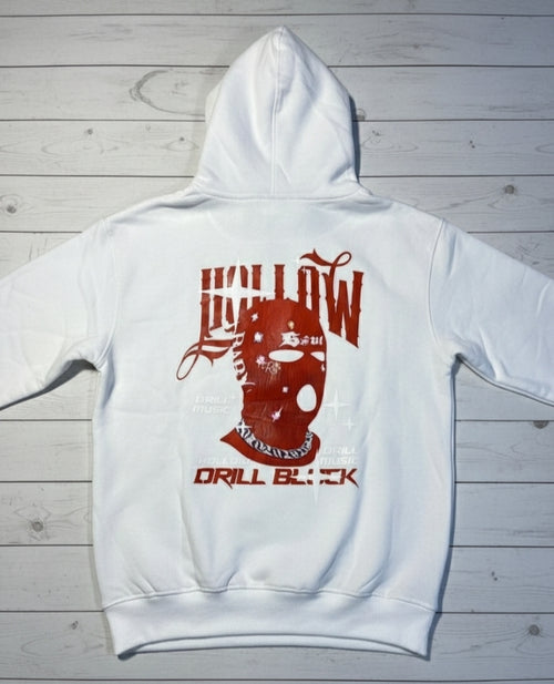 hollow mask hoodie